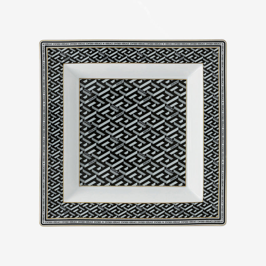 Versace  La Greca Signature Square Tray – Maison Lipari