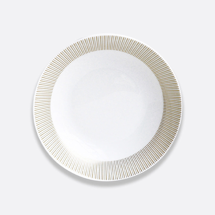 Bernardaud | Sol Coupe Soupe Blanc & Or