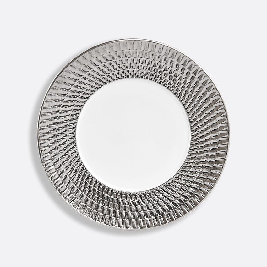 Bernardaud | Twist Platinum Plate