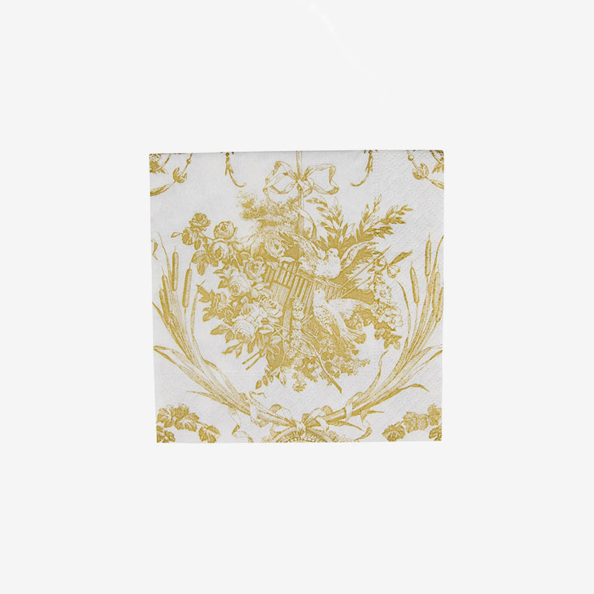 Caspari | Romantic Toile Napkin