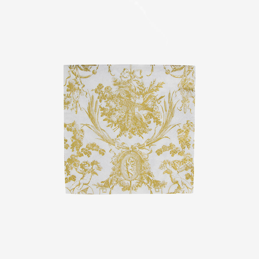 Caspari | Romantic Toile Napkin