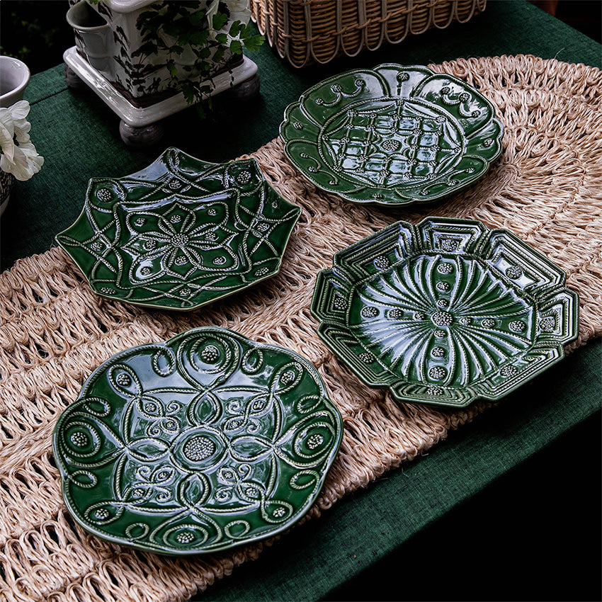 Juliska | Jardins Du Monde Plate Assorted - Set of 4