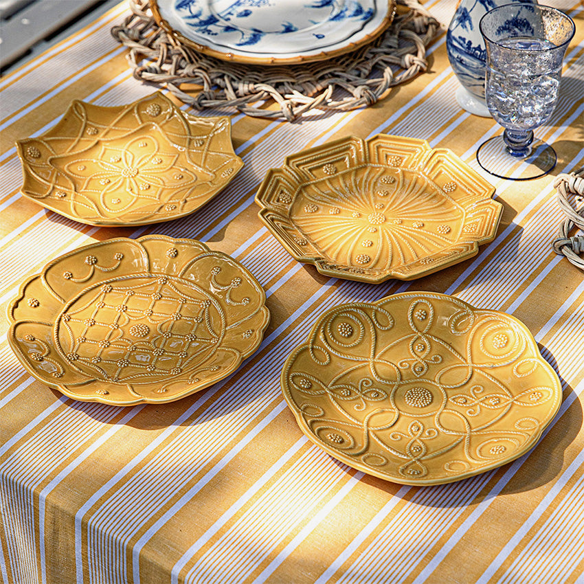 Juliska | Jardins Du Monde Plate Assorted - Set of 4