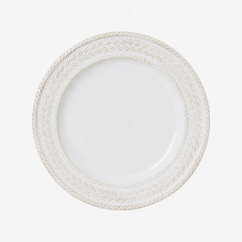 Juliska | Le Panier Plate - Whitewash