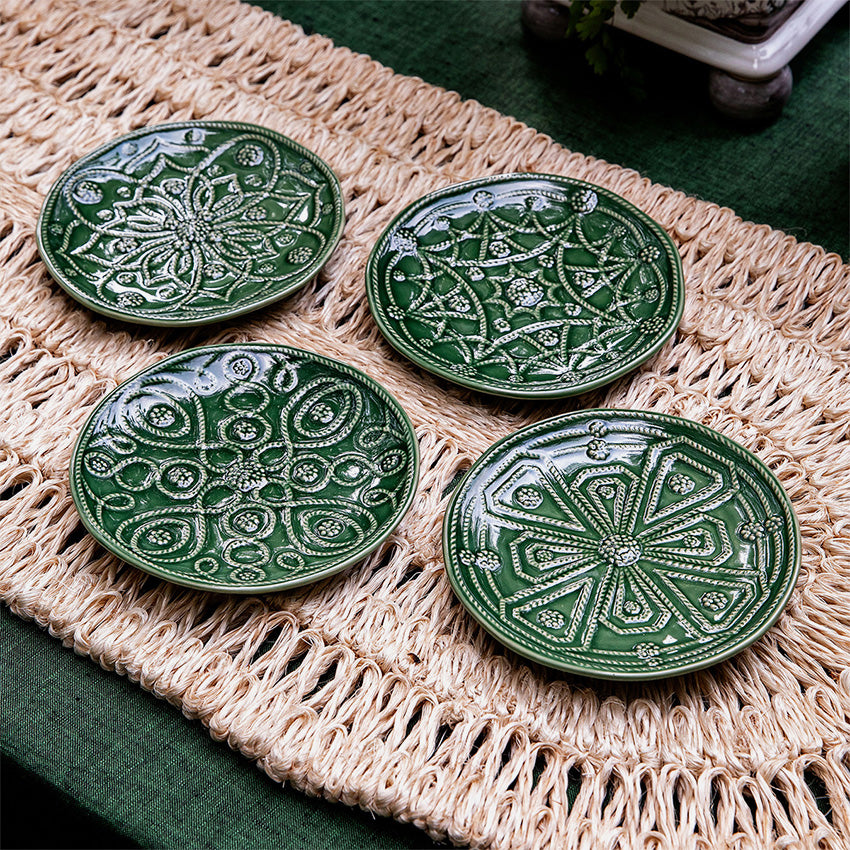 Juliska | Jardins Du Monde Plate Assorted - Set of 4