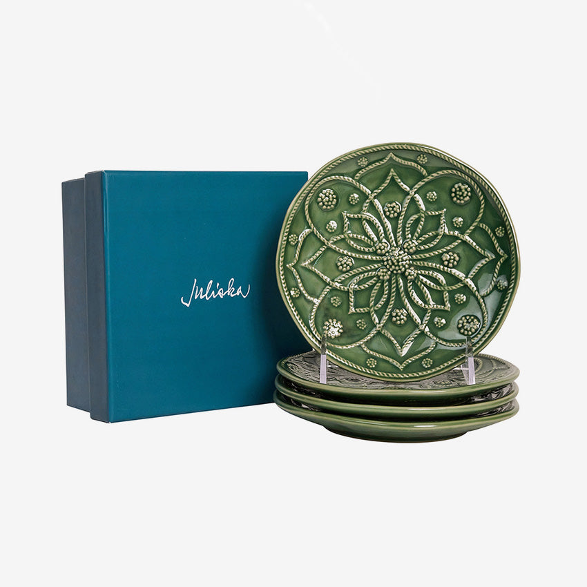 Juliska | Jardins Du Monde Plate Assorted - Set of 4