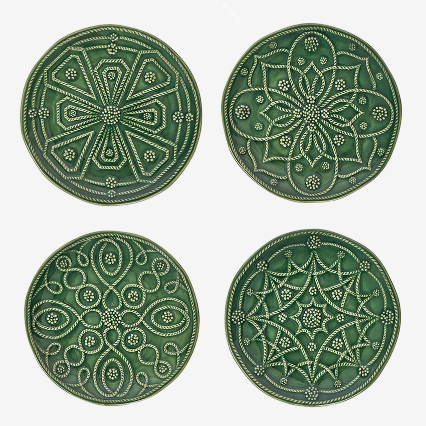 Juliska | Jardins Du Monde Plate Assorted - Set of 4