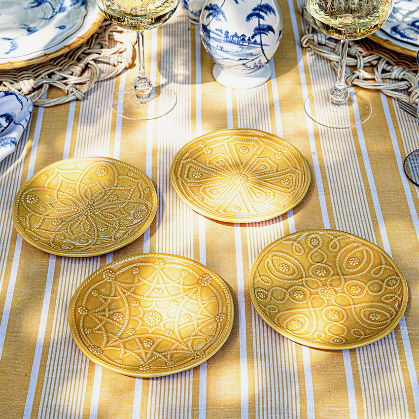 Juliska | Jardins Du Monde Plate Assorted - Set of 4