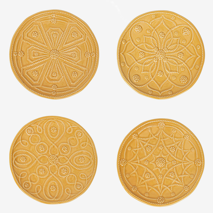 Juliska | Jardins Du Monde Plate Assorted - Set of 4