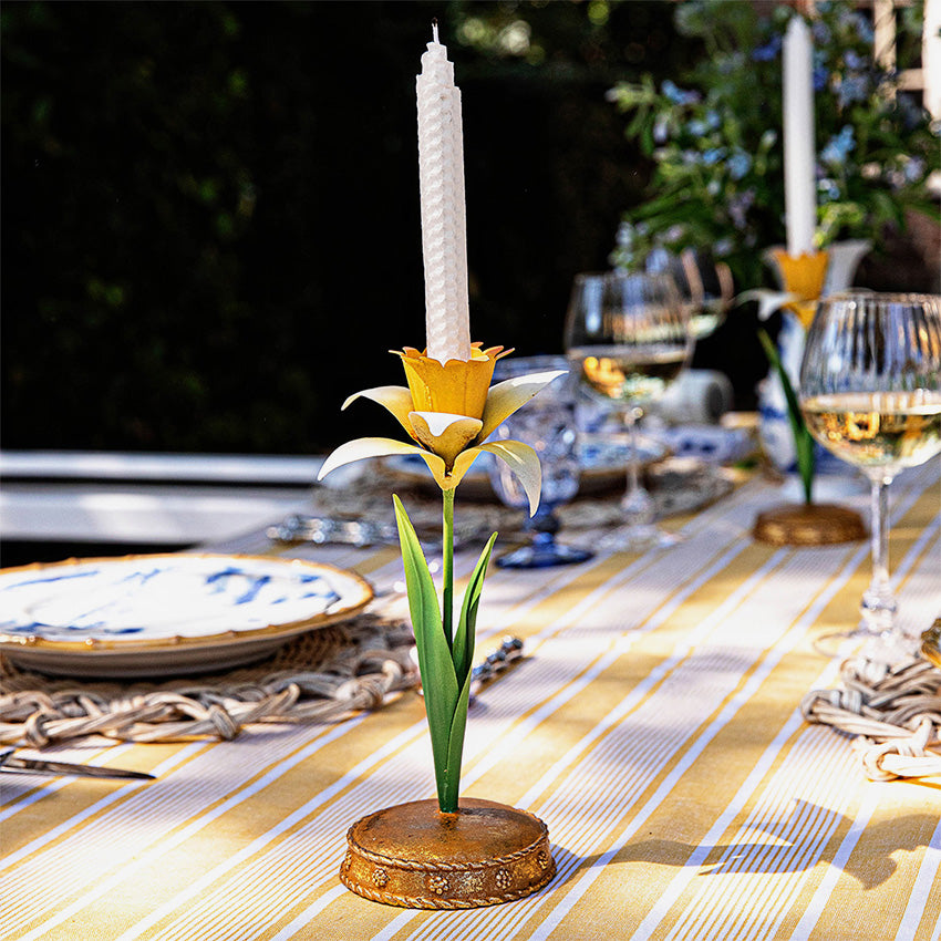 Juliska | Meadow Walk Daffodil Candlestick