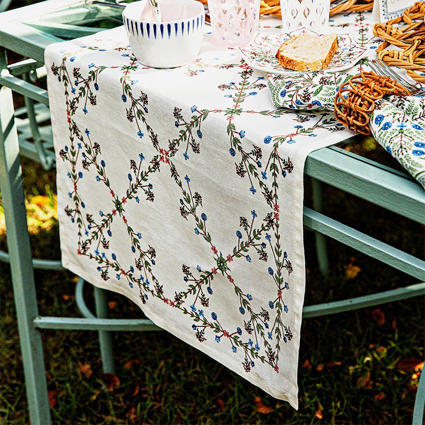 Juliska | Villa Seville Table Runner - Chambray