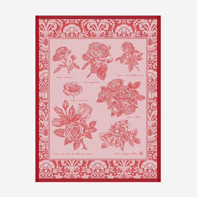 Le Jacquard Français | Jardin des Roses Tea Towel