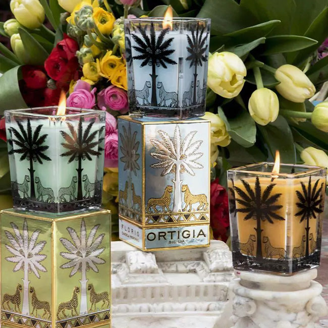 Ortigia | Ambra Nera Candle Large Square