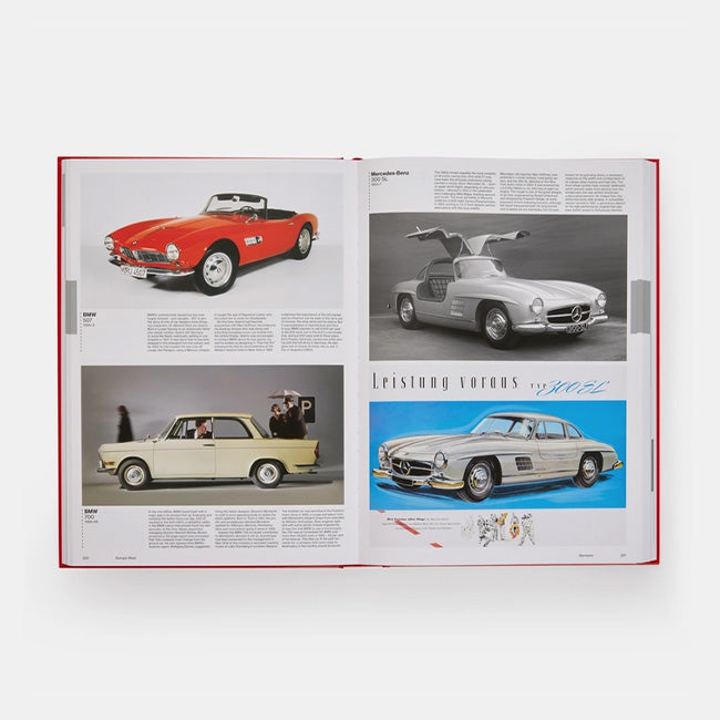 Phaidon | The Atlas of Car Design: The World's Most Iconic Cars (Rally Red Edition)