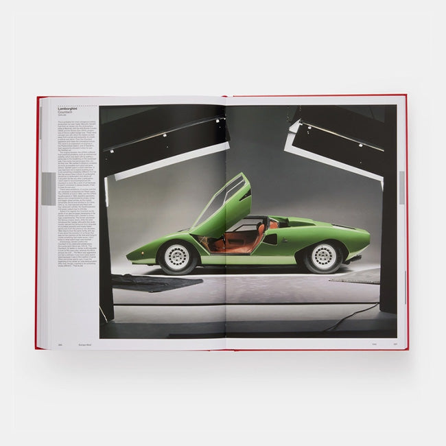 Phaidon | The Atlas of Car Design: The World's Most Iconic Cars (Rally Red Edition)