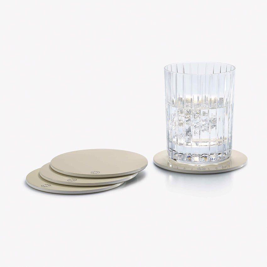 Baccarat | Sous-verres Octogone - Ensemble de 4