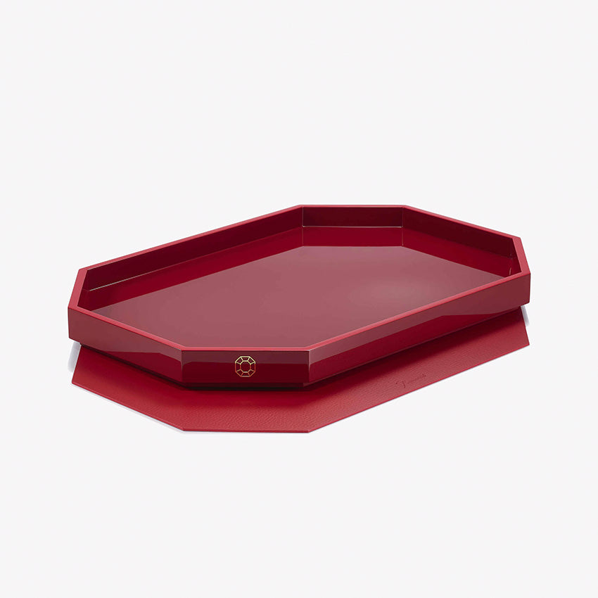 Baccarat | Octogone Lacquer Tray