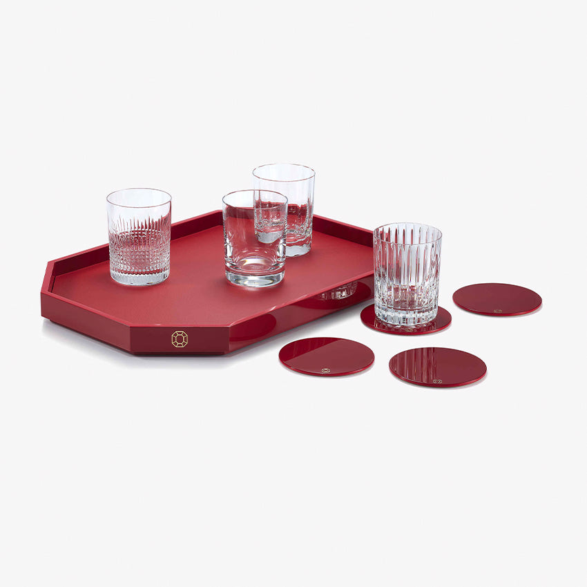 Baccarat | Octogone Lacquer Tray