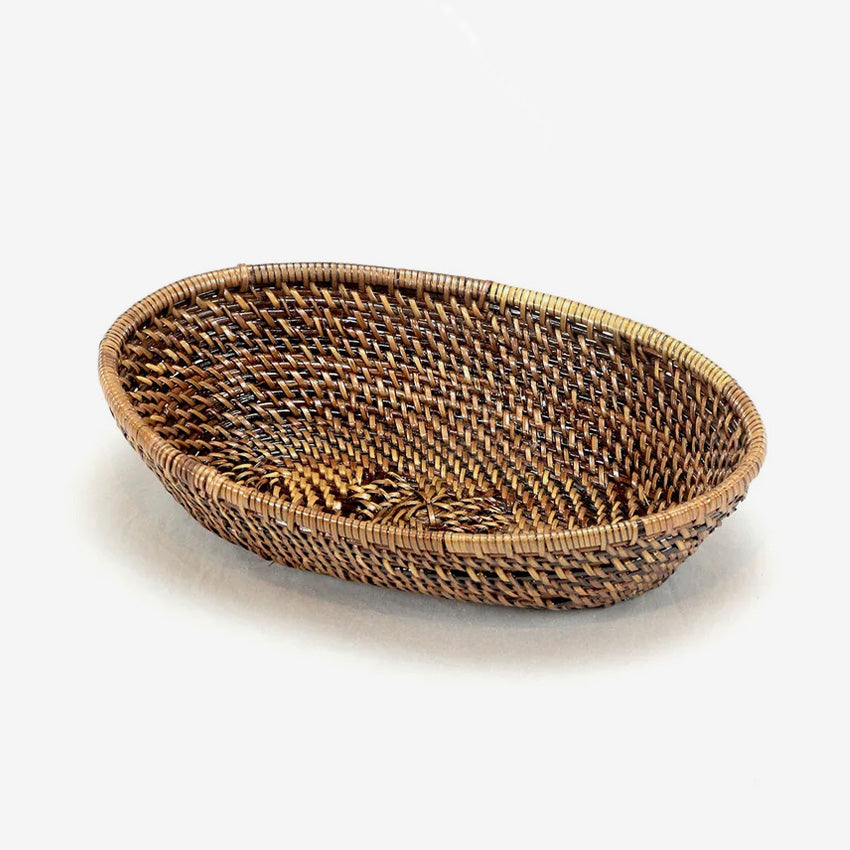 Calaisio | Oval Bread Basket With Scalloped Rim