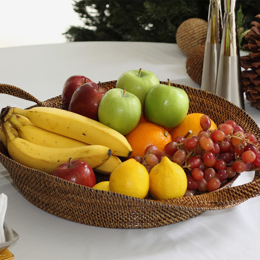 Calaisio | Oval Fruit Tray With Handles - Large