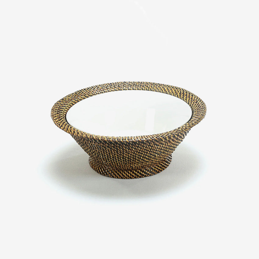 Calaisio | Round Footed Fruit Bowl  - 10"
