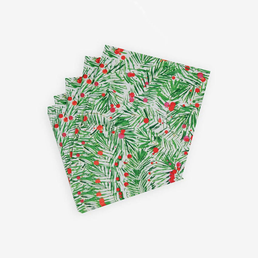 Caspari | Modern Pine Napkin