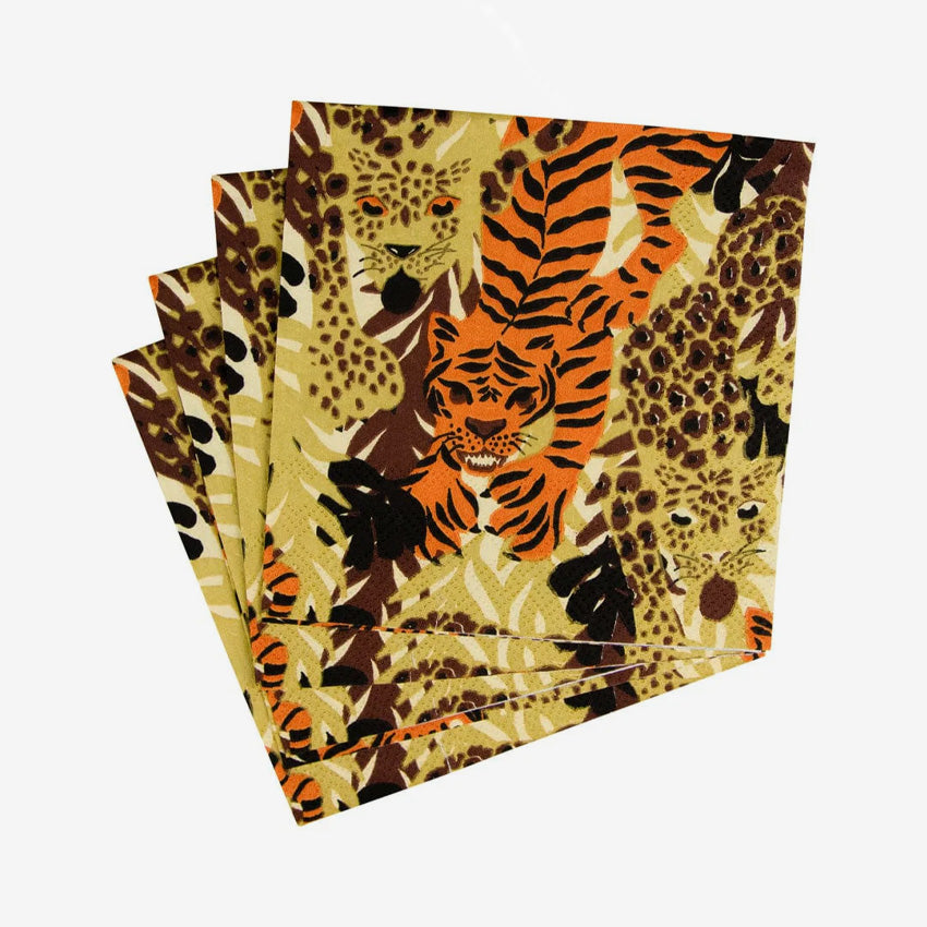 Caspari | Wild Cats Napkin