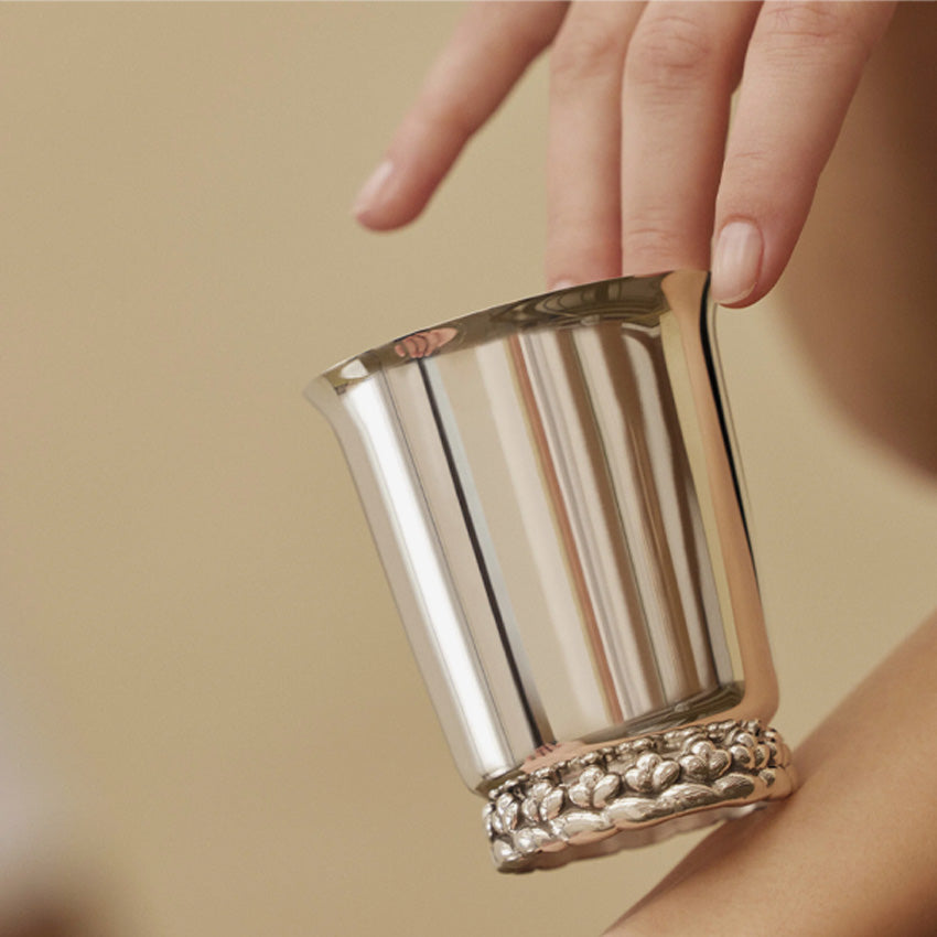 Christofle | Babylone Silver-Plated Baby Cup