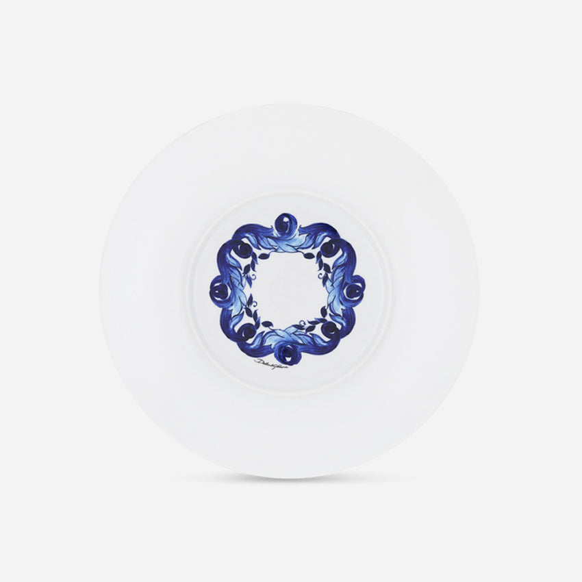 Dolce & Gabbana Casa | Blue Mediterraneo Fiore Piccolo Plates (Set of 2)