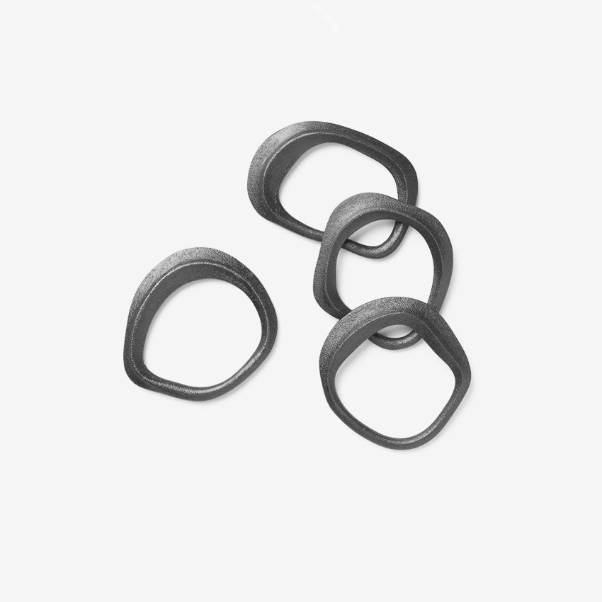 ferm LIVING | Flow Napkin Rings - Set of 4