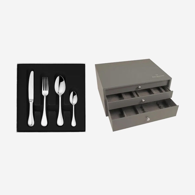 Guy Degrenne | Verlaine Mirror Flatware Box - Set of 24