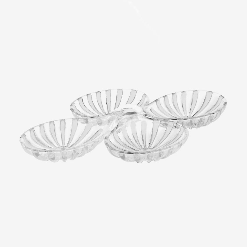 Guzzini | "Dolcevita" Hors d'Oeuvres Dishes - Set of 2