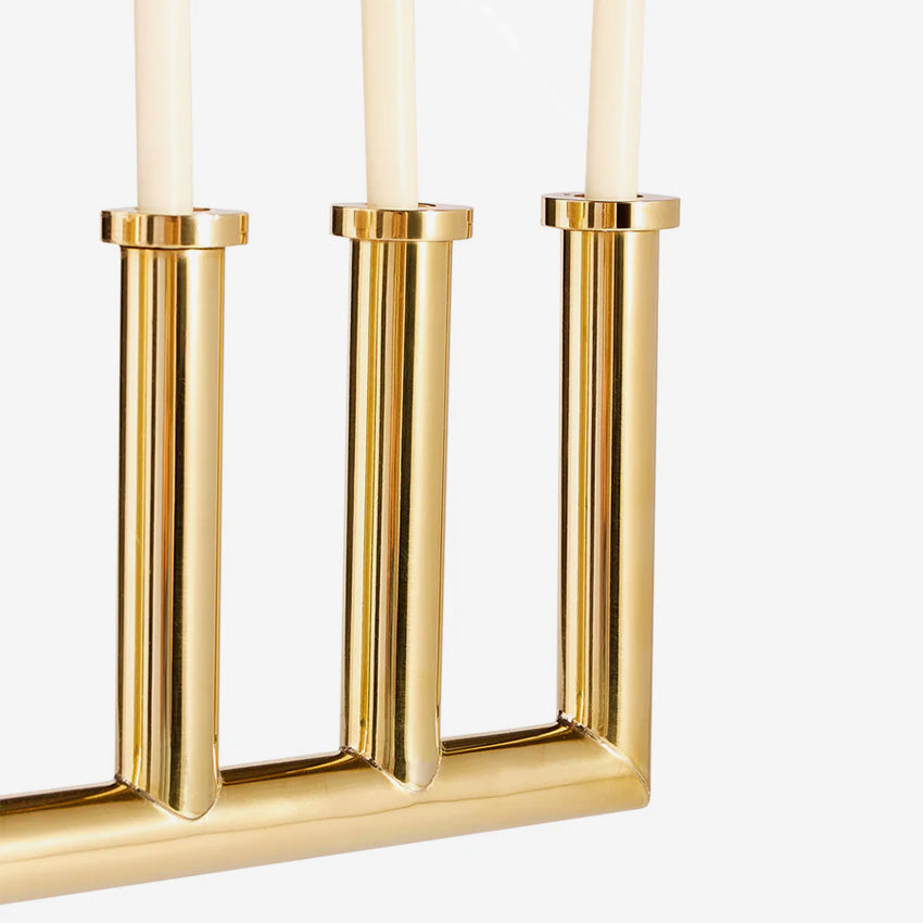 Jonathan Adler | Vienna Menorah - Brass