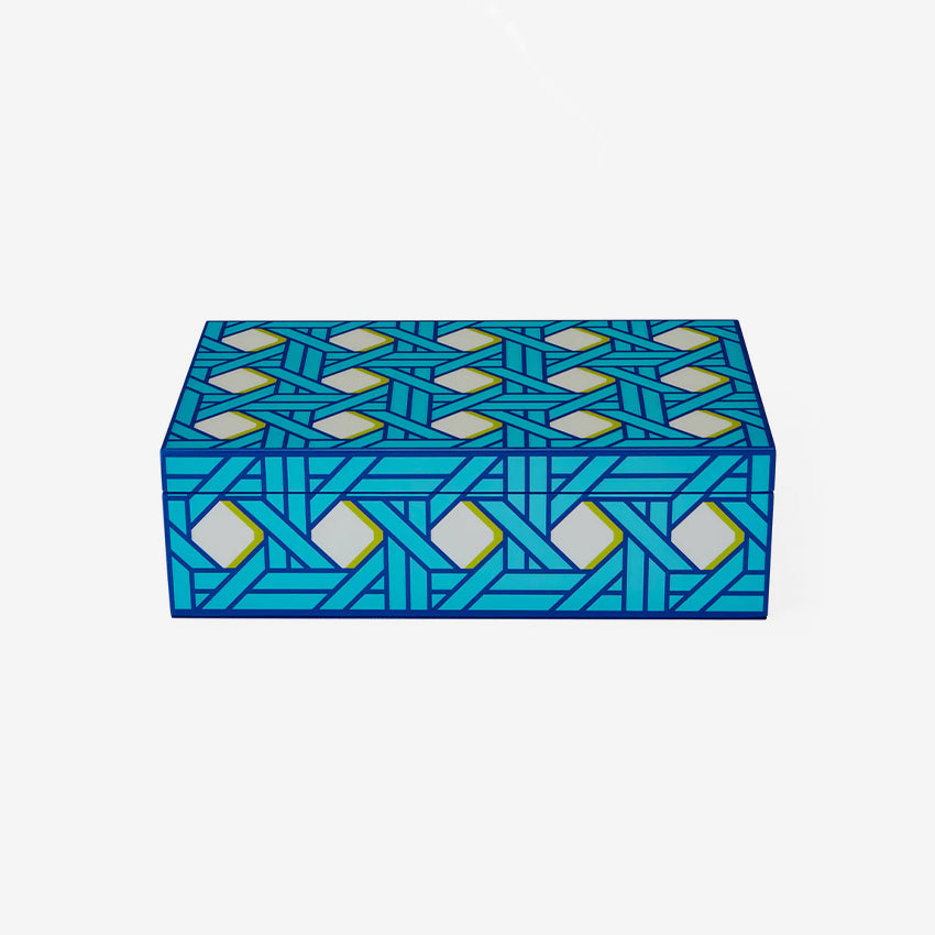 Jonathan Adler | Boîte Lacquer Basketweave