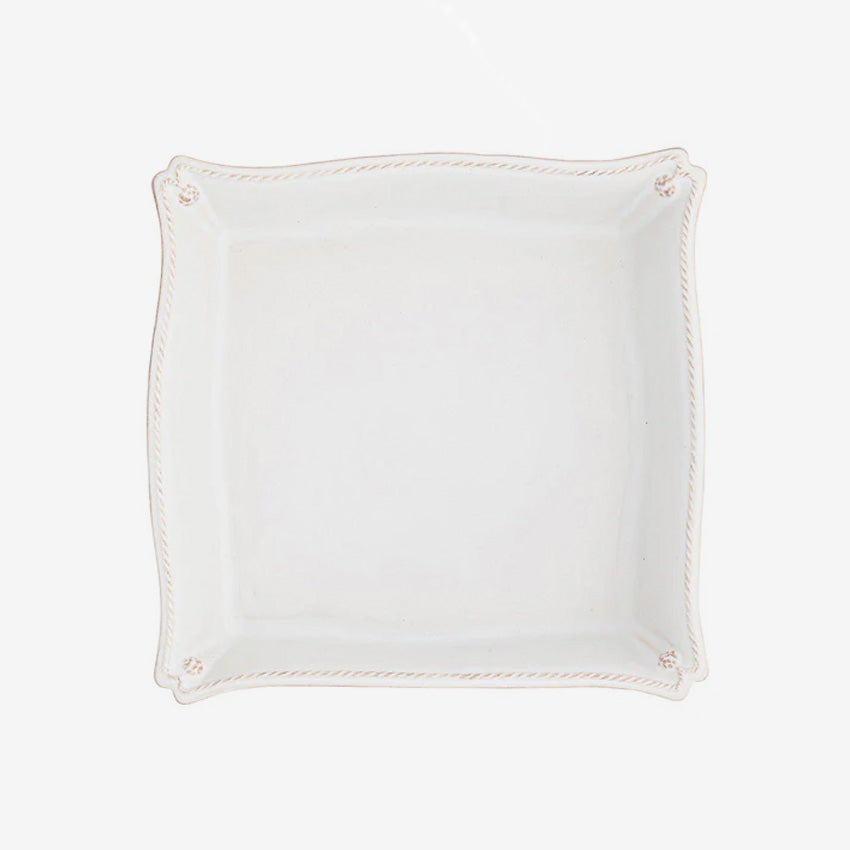 Juliska | Berry & Thread Matzoh Plate - Whitewash