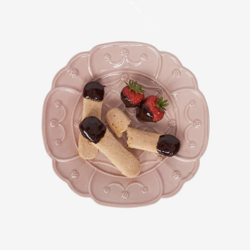 Juliska | Jardins Du Monde Plate Assorted - Set of 4 - Blush