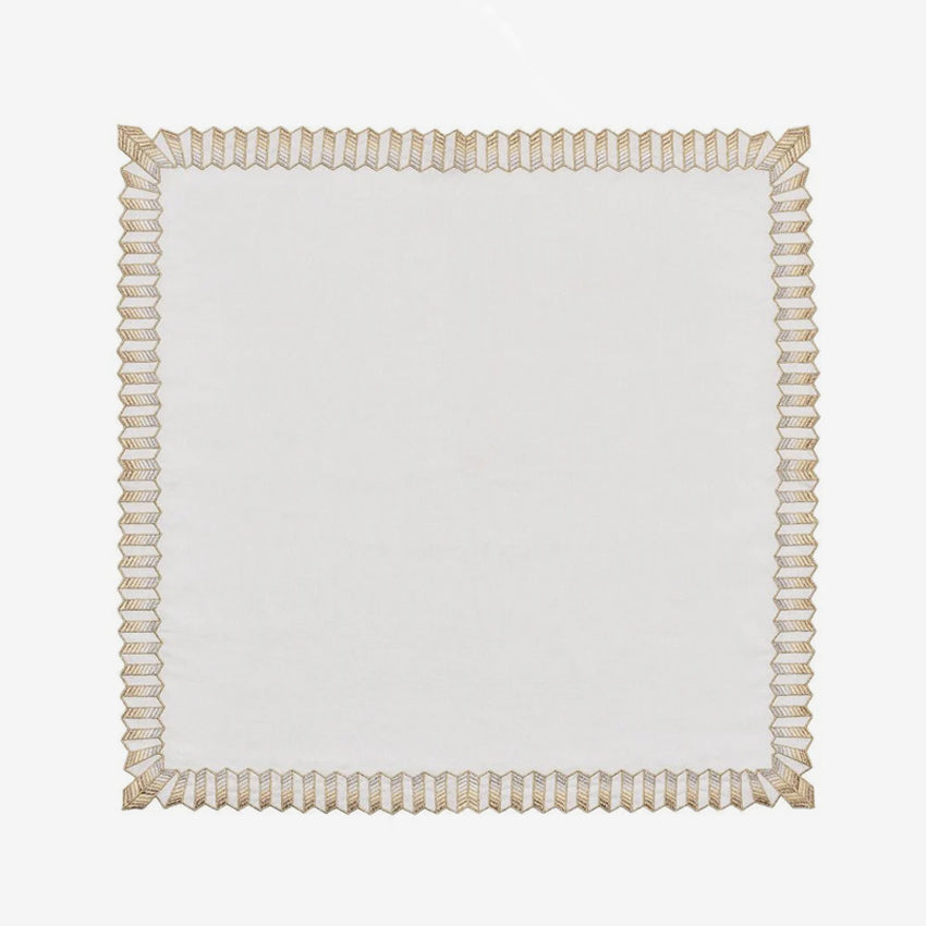 Kim Seybert | Cocktail Napkins Etoile - Set of 6