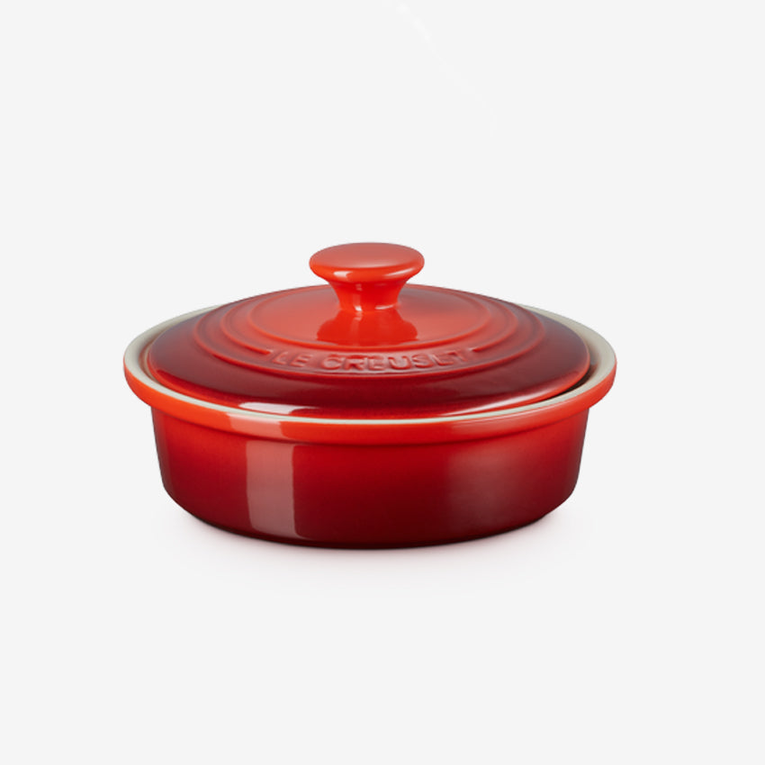 Le Creuset | Cocotte pour camembert avec couvercle - Cerise