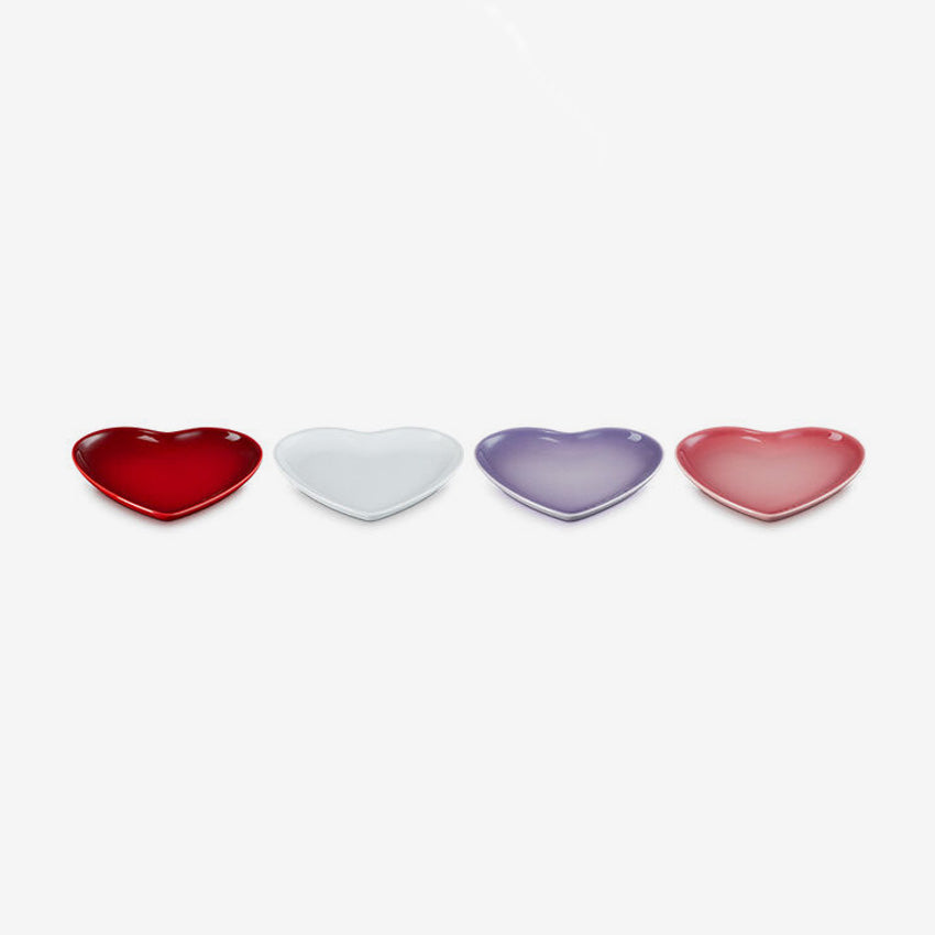 Le Creuset | Heart Plates - Set of 4