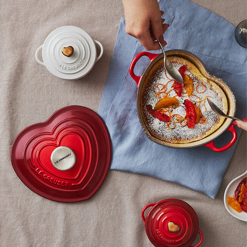 Le Creuset | Mini Round Cocotte With Heart Knob