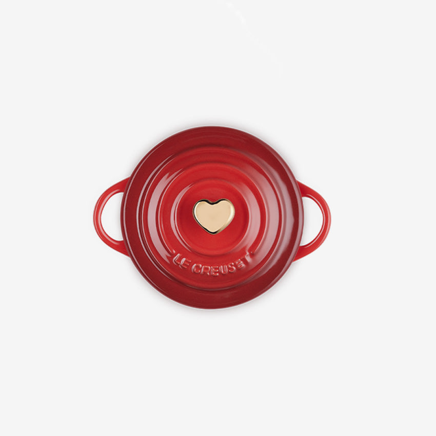 Le Creuset | Mini Round Cocotte With Heart Knob