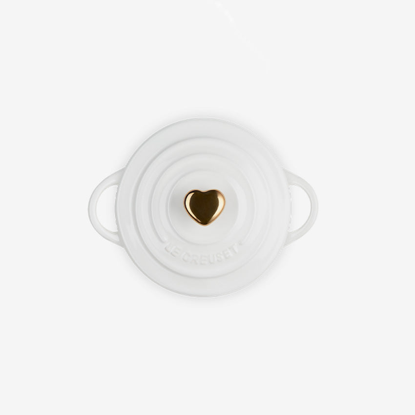 Le Creuset | Mini Round Cocotte With Heart Knob