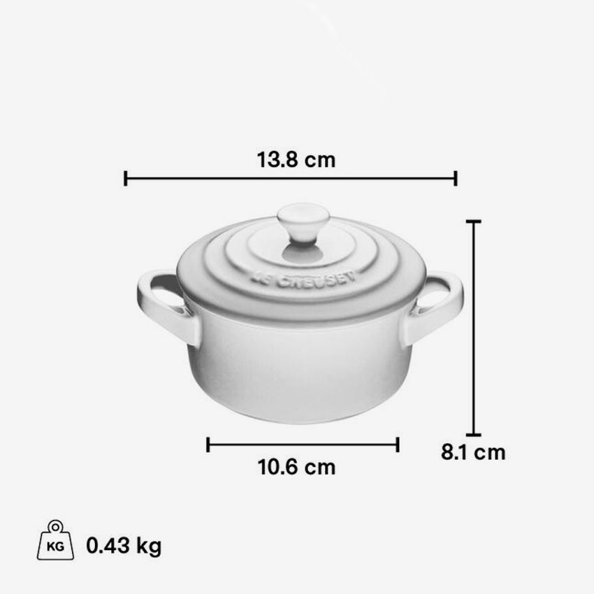 Le Creuset | Mini Round Cocotte With Heart Knob