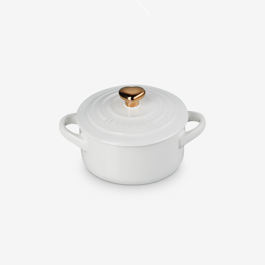 Le Creuset | Mini Round Cocotte With Heart Knob