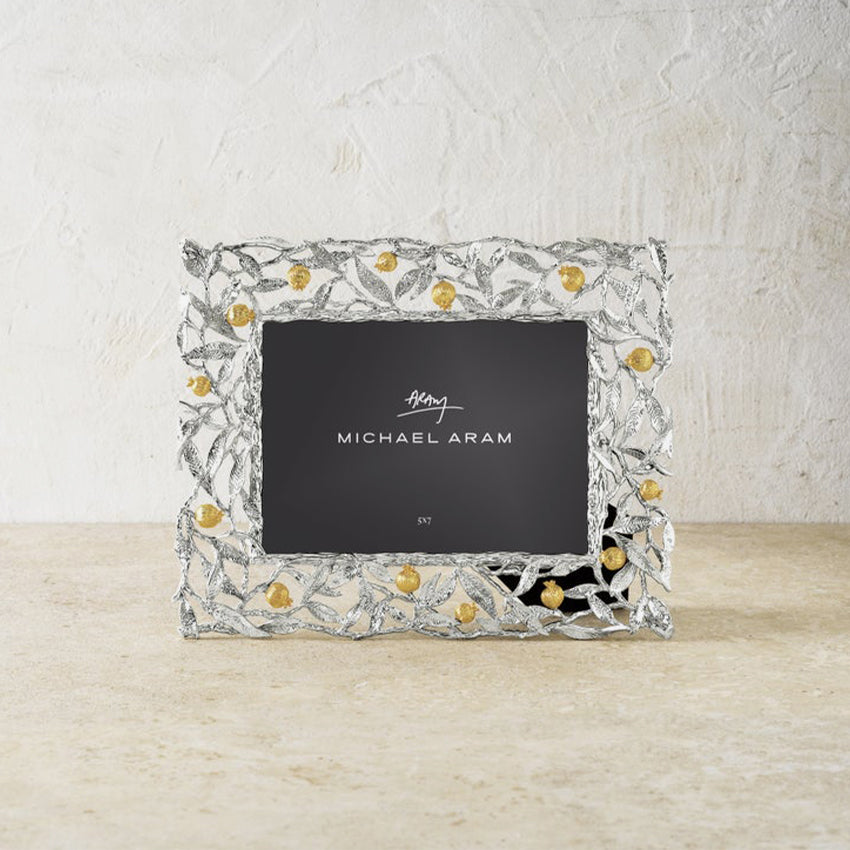 Michael Aram | Pomegranate Silver & Gold Picture Frame