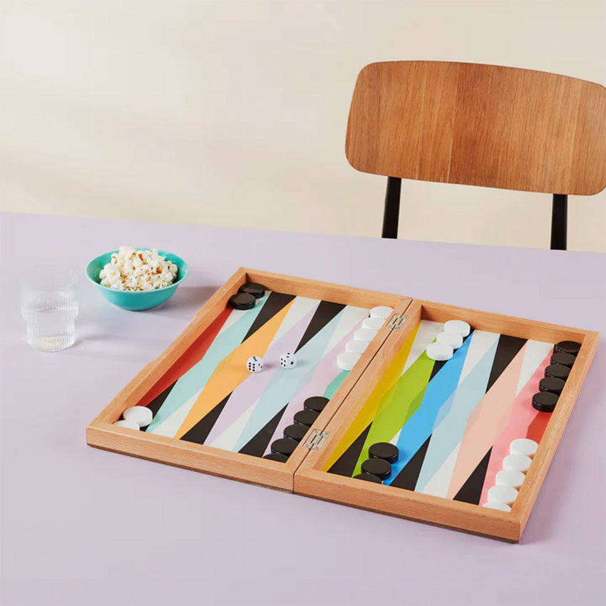 MoMa | Colorful Backgammon Set