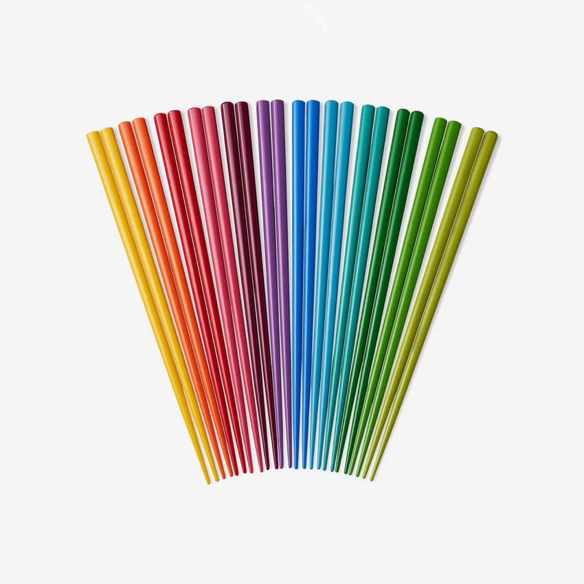 MoMa | Rainbow Chopsticks Set of 12 Multi