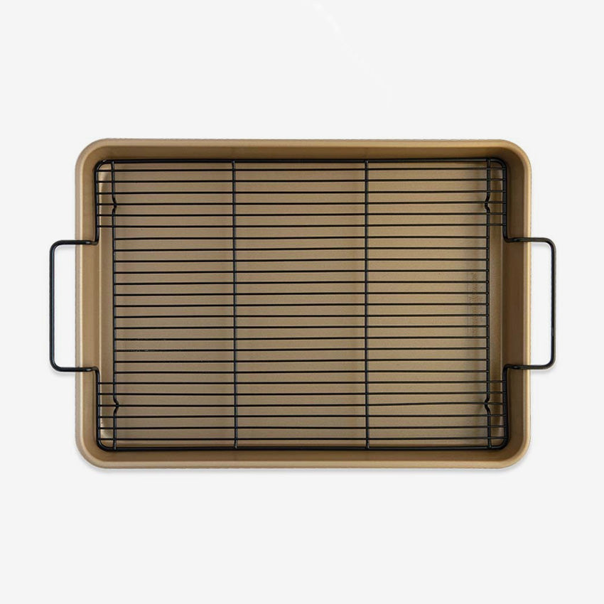 Nordicware | Nonstick High-Sided Oven Crisp Baking Tray