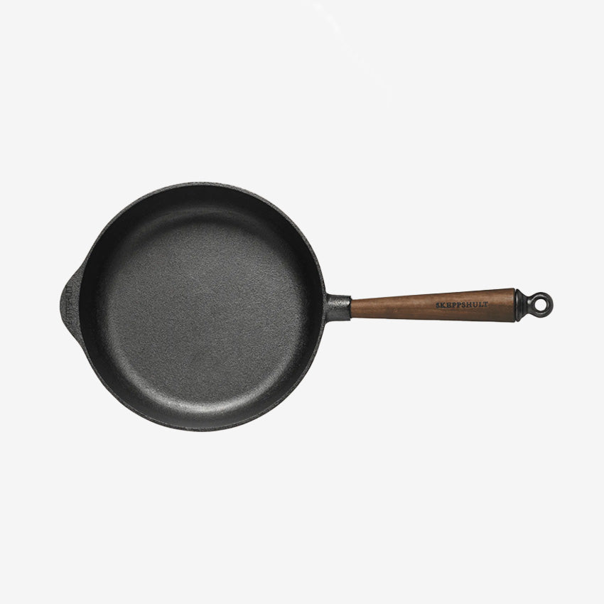 Skeppshult | Deep Skillet With Walnut Handle