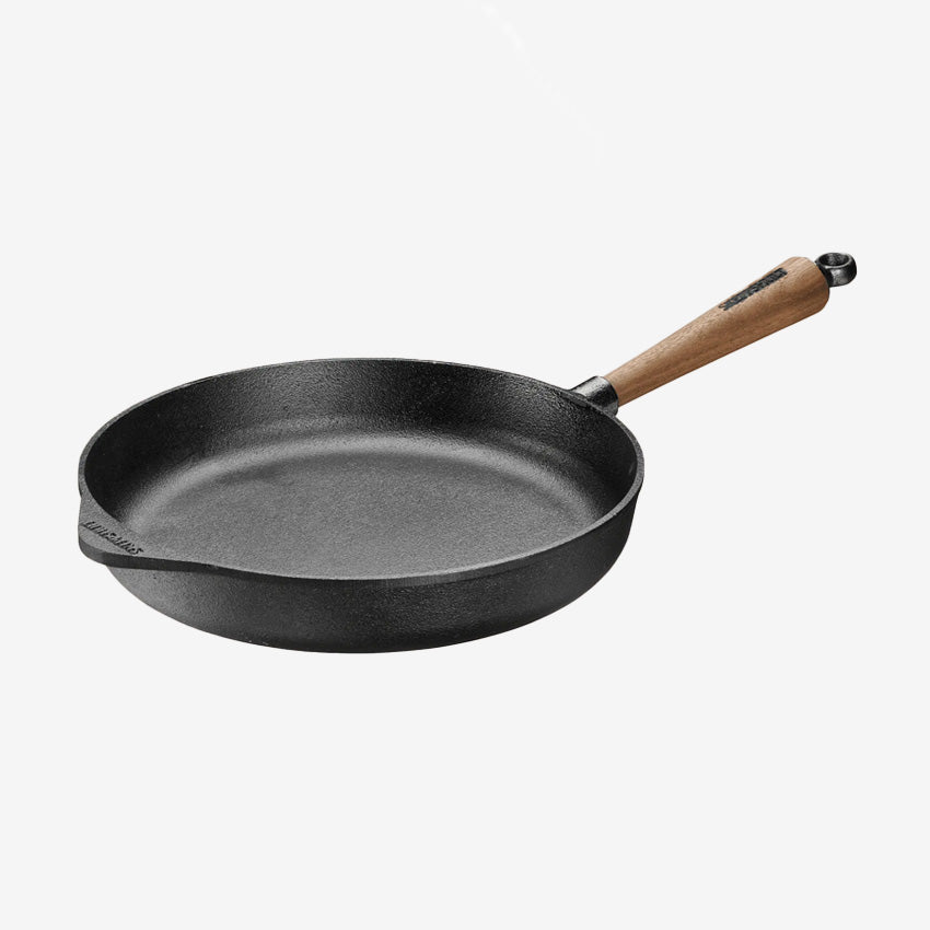 Skeppshult | Deep Skillet With Walnut Handle